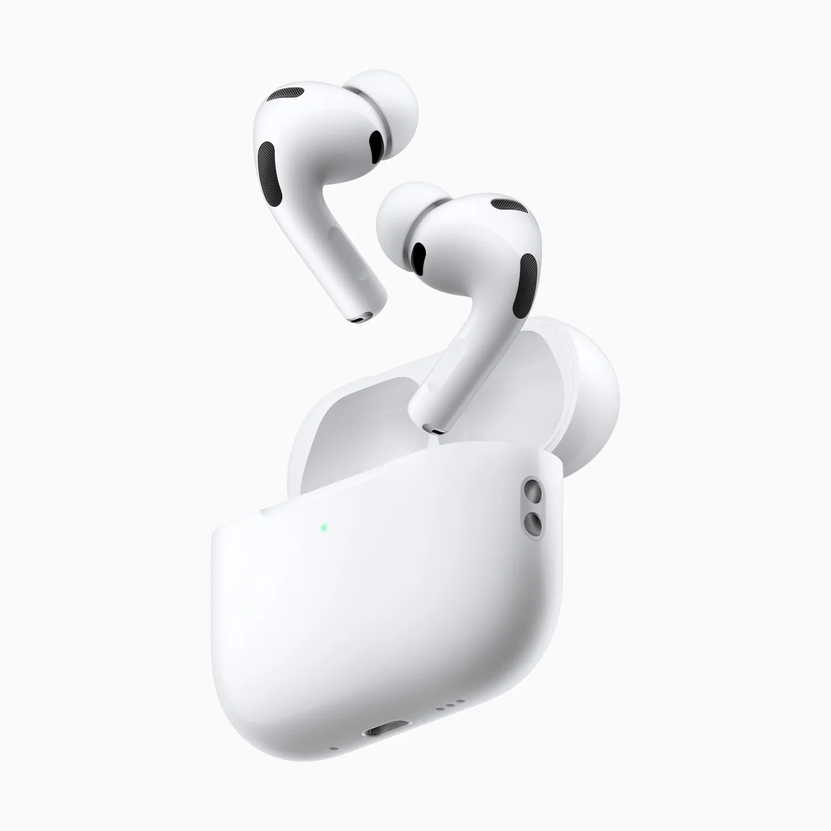 AirPods Pro 3 fuera de su estuche de carga